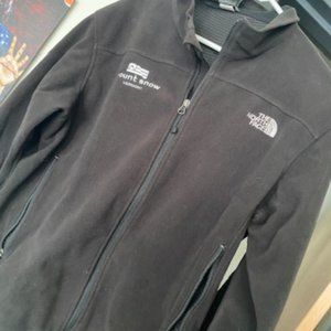 Mount Snow Vermont - The North Face zip up fleece jacket. Size L